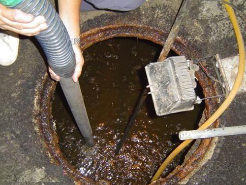 中堂隔油池清理