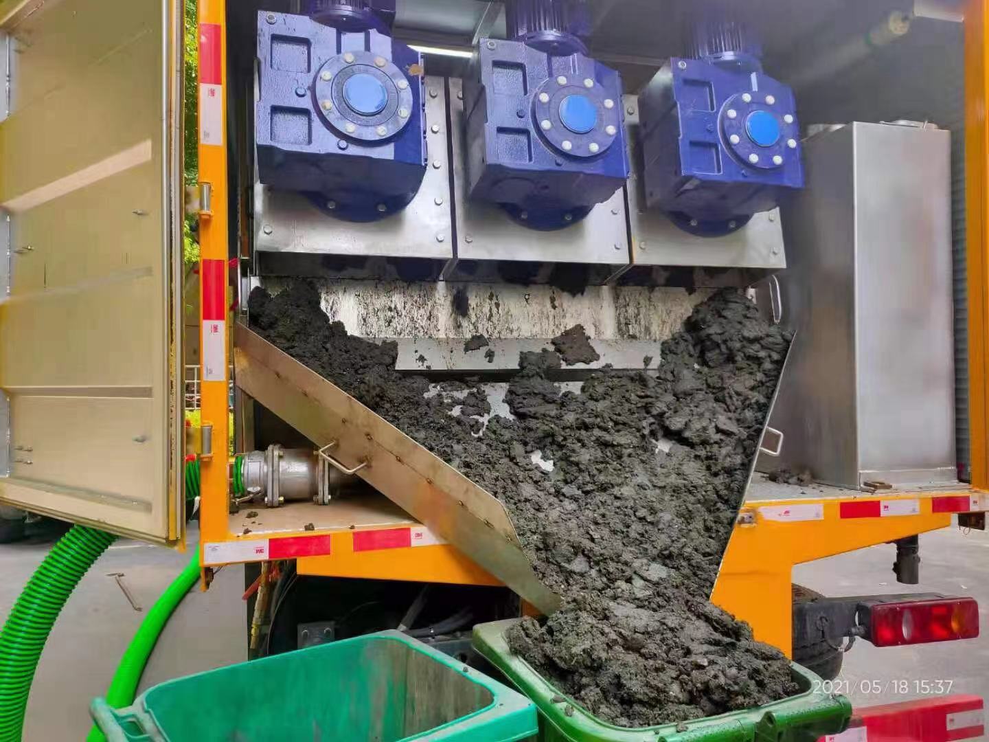 中堂化粪池清掏城市维护站-泥浆净化干湿分离处理